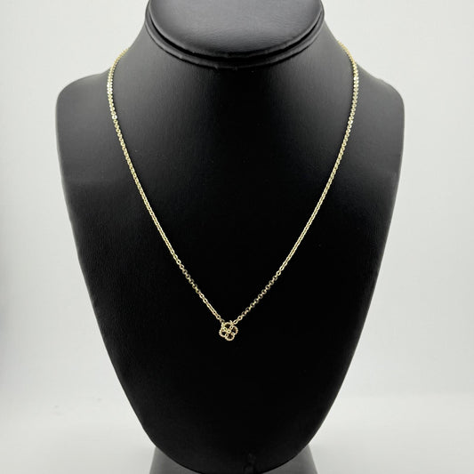 14k Clover Full Gold Chain AD™
