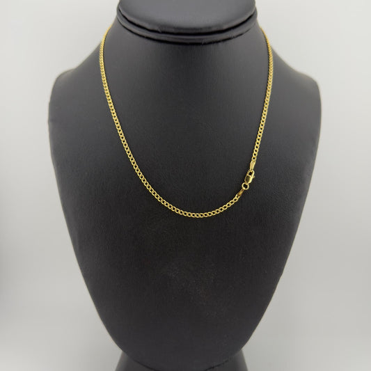 14k Cuban Link Chain Hollow AD™